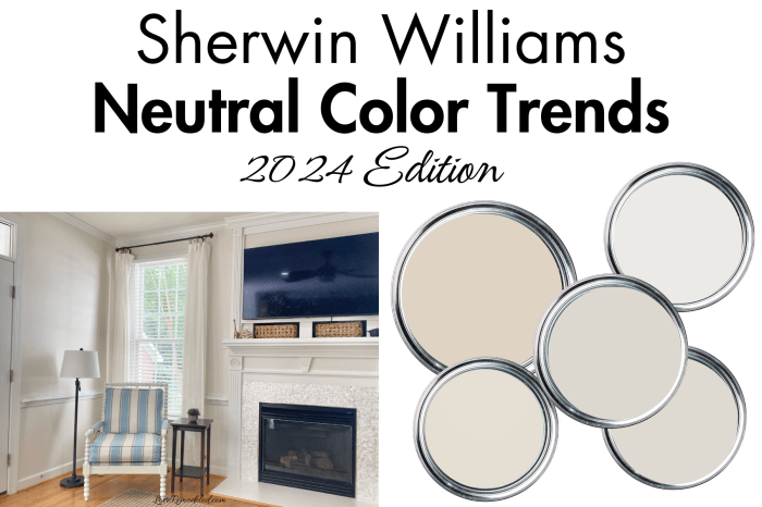 Neutral color home decor 2024