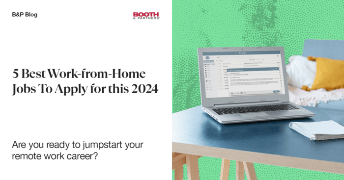 Work-From-Home Opportunities 2024