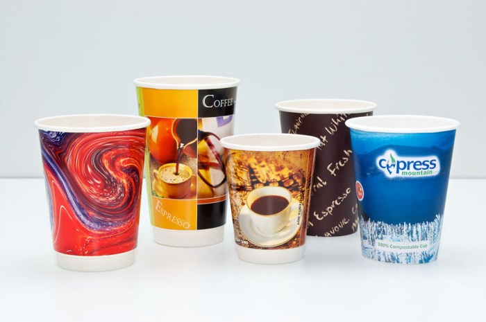 Printed custom products cups coffee compostable bowls customizing jackets java stand bags ca