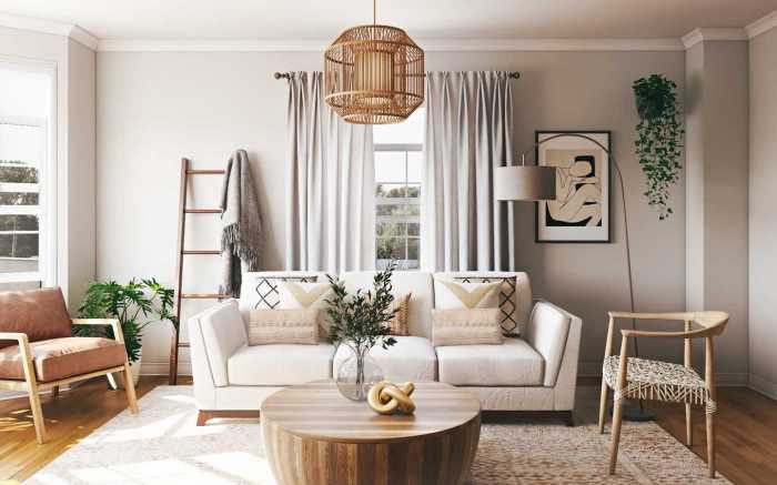 Scandi lamp livingroom