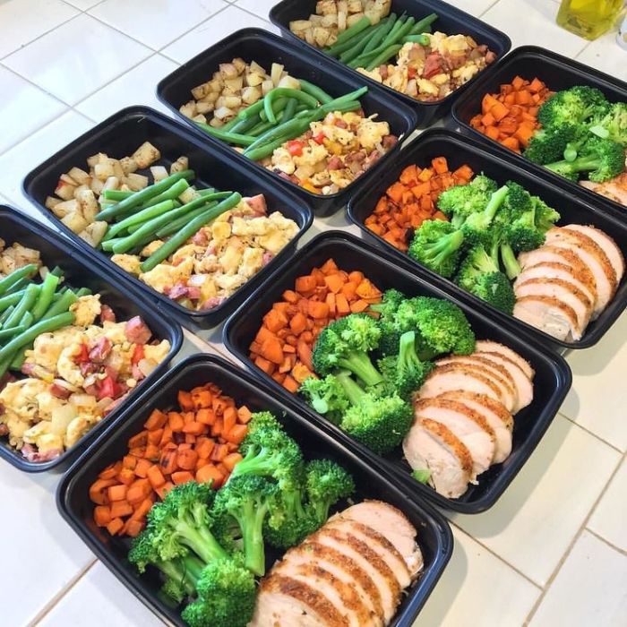 Meal prep food good meals ideas easy weight loss recipes diet day take plan made instagram plans healthy fitness lunch