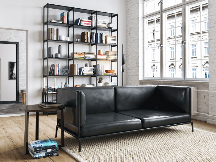 Industrial style sofas