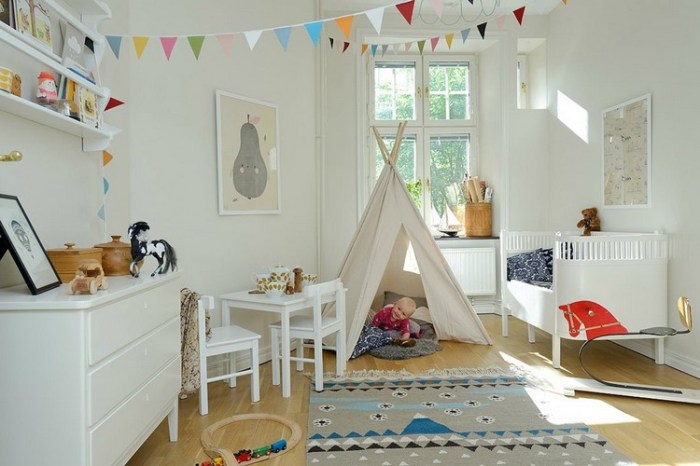 Scandinavian room kids style create