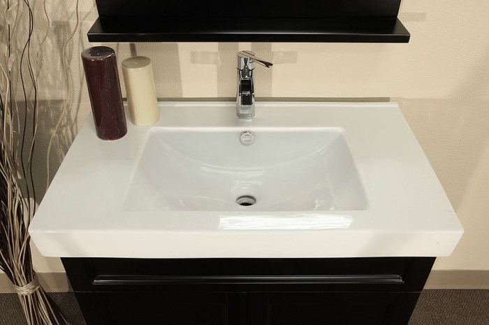 Floating bathroom vanities