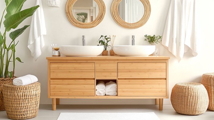 Simple Scandinavian bathroom ideas