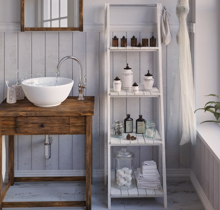 Scandinavian bathroom accessories