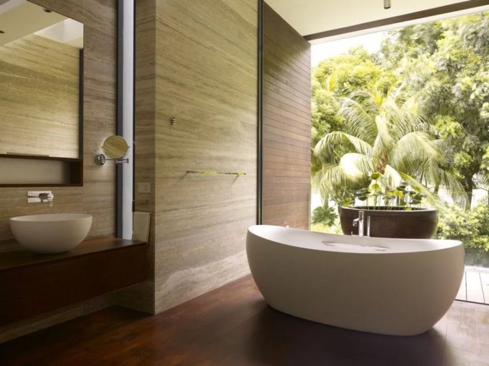 Bathroom natural nature ideas small inspiration bathrooms outdoor pilih papan